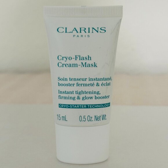 🌷New🌷 CLARINS Paris Cryo-Flash Cream Mask, Travel size: 15 mL, 0.5 oz. - Picture 6 of 7
